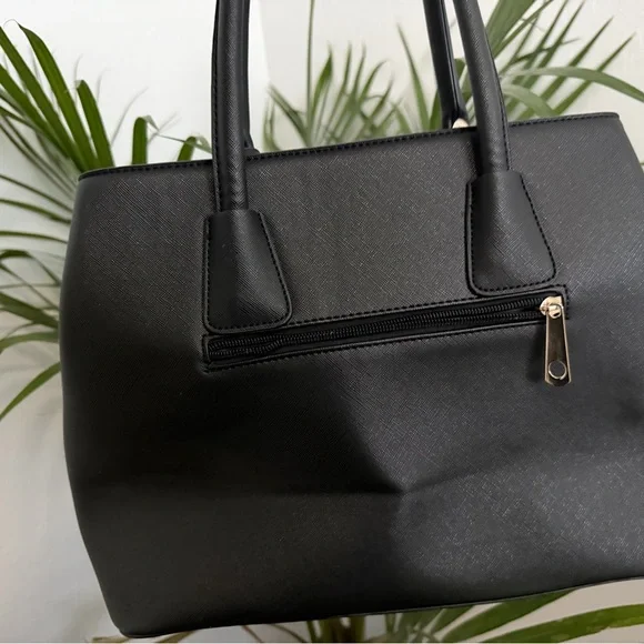 Michael Kors Black Tote with Gold Details - Picture 6 of 6